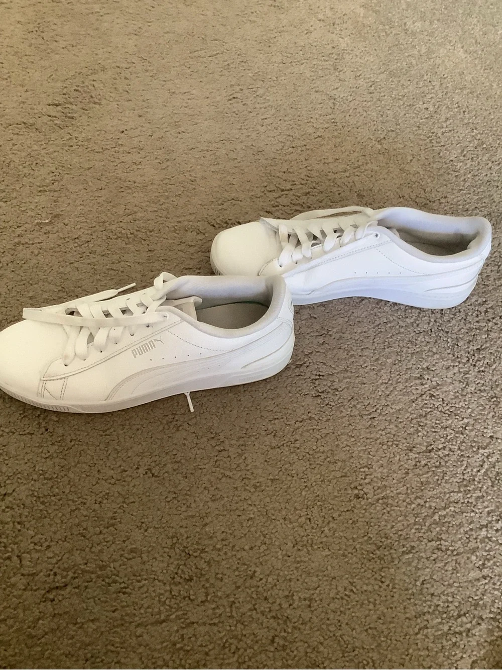Puma White Sneakers size 9
